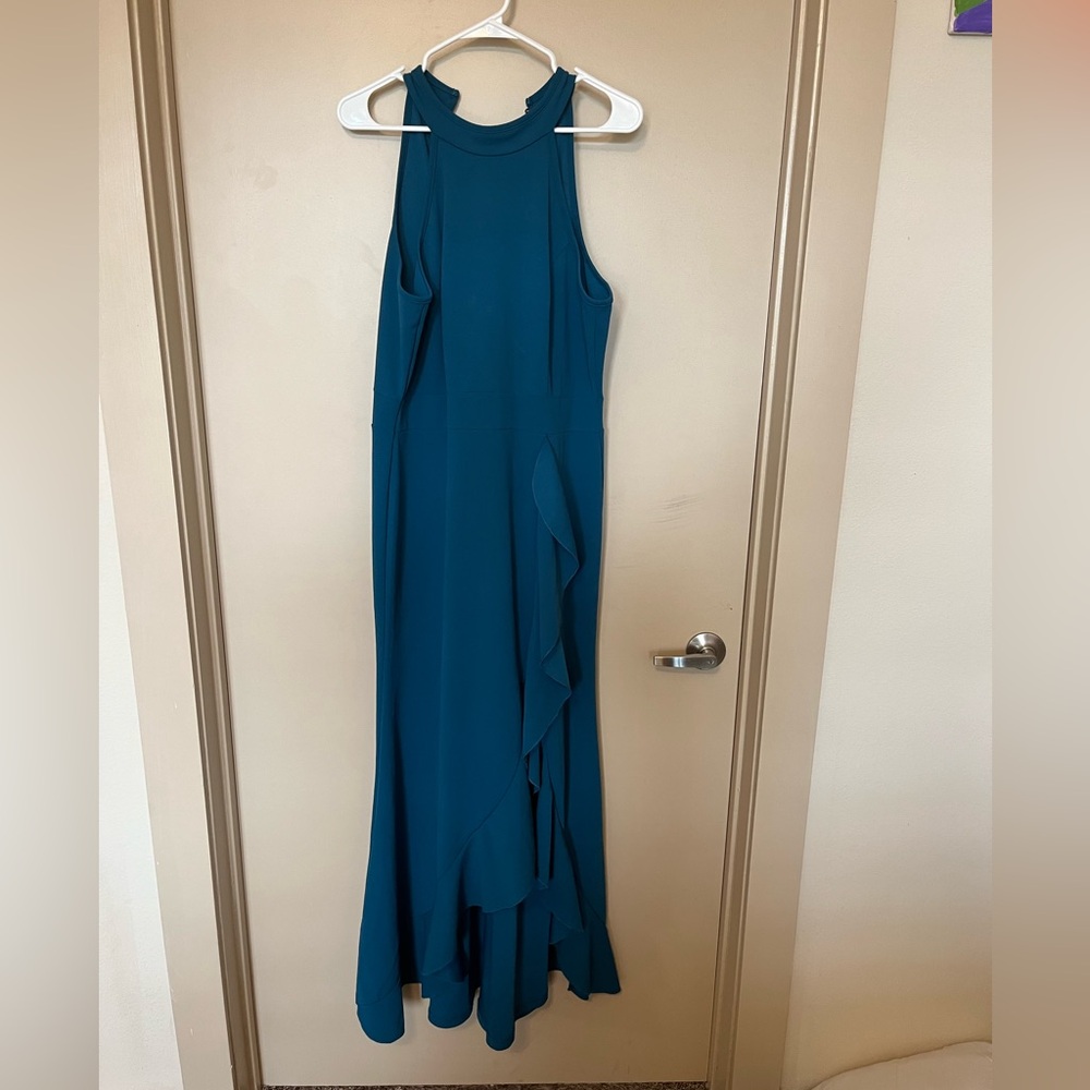 Teal formal/bridesmaid dress